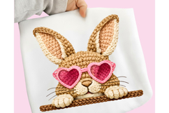 Faux Yarn Easter PNG, Latch Yarn Happy Easter PNG, Easter Product Image 3