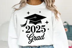 2025 Grad svg | Graduation Svg | Shirt Svg Product Image 1