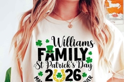 2026 Family St Patricks Day SVG PNG | Funny St Patricks Product Image 2