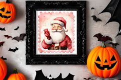 Christmas Postage Stamps Sublimation Clipart, Product Image 2