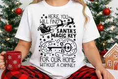 Here You Will Find Santa's Magic Key Svg, Christmas Svg. Product Image 3