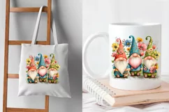 Cute Gnomes t-shirt sublimation print design png Product Image 4