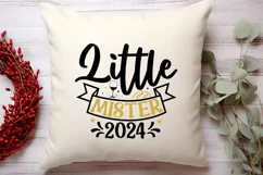 Little Mister 2024 SVG, Happy New Year SVG Product Image 2