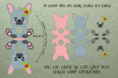 French Bulldog | Candy Holder Template | Christmas Ornament Product Image 2