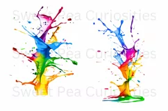 Paints, Art, Ephemera, PNG, watercolor, Clipart Product Image 2