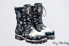 Gothic Spooky Winter Clipart PNG Product Image 1