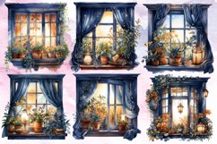 Beautiful Window Sublimation Bundle, Beautiful Winter Window Product Image 3
