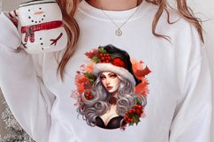 Gothic Christmas Clipart Sublimation, Gothic Christmas Product Image 2