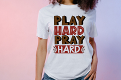 Play hard pray hard SVG, Mom Football SVG Bundl Product Image 3