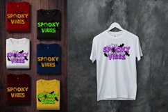 Spooky Vibes PNG, Halloween Sublimation, Funny Halloween Product Image 3