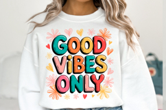 Good Vibes Only svg | Svg Files for Cricut | Shirt Svg Product Image 3