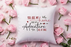 You are my home and my adventure all at once SVG Product Image 2
