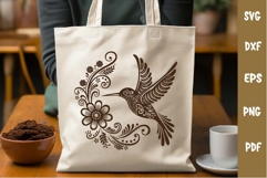 Hummingbird Design, Cutting board, Laser cut, Cricut svg Product Image 2