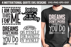 Motivational Quote SVG Product Image 1
