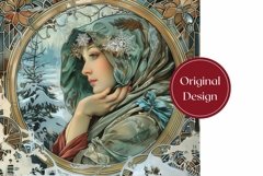 Christmas Tumbler Sublimation, Christmas Forest Tumbler Wrap Product Image 2