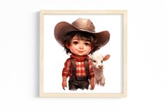 Baby Cowboy Sublimation Clipart Product Image 2