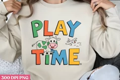 Play Time PNG, Cute Animal Sublimation PNG Product Image 3