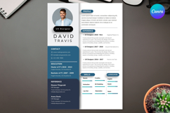 35. Professional Modern CV - Canva Product Image 2