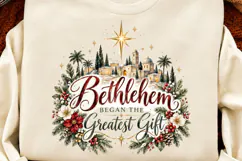 4 Christian Christmas PNG Designs, 4 Nativity Scripture PNG Product Image 2