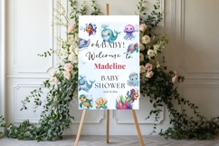 Baby Shower Welcome Sign Template 176 Product Image 2
