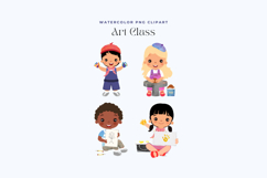 Painting Kids Clipart Product Image 2