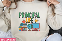 PRINCIPAL LIFE PNG, Teacher Sublimation Bundle PNG Product Image 1