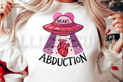 Heart Abduction Sublimation PNG, Valentine’s Day PNG Product Image 2