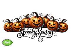 Spooky Season PNG, Spooky Season Halloween Sublimation PNG Product Image 2