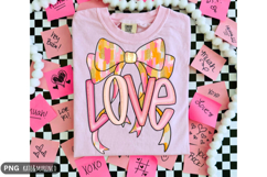 Preppy Valentines Day PNG | Love PNG | Valentine Coquette Product Image 1