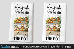 Halloween Kitchen PNG Sublimation Design, Halloween PNG Product Image 1