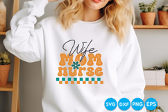 Mother's day retro SVG Design, Mom design Product Image 2