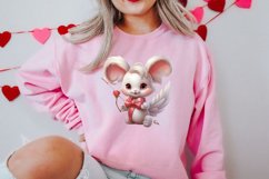 Adorable Animals Cupid Valentine Clipart sublimation Product Image 2