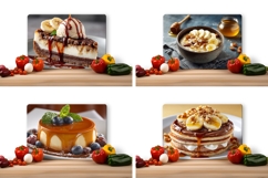Pancackes Cutting Board, Pancackes PNG, Cake Sublimation Product Image 2