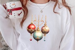 Christmas Family Animals Clipart, Christmas Family Product Image 2