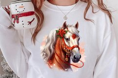 Christmas Horses Clipart, Christmas Horses Clipart Product Image 2