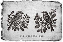 Bird Silhouette Vector Collection Product Image 2