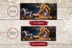 Christian Mug Wrap Design, Christmas Mug Sublimation Product Image 2