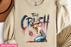 The crush PNG, Sassy Pinup Girl Sublimation PNG Product Image 3