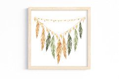 Green Boho Baby Shower Sublimation Product Image 2