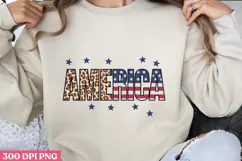 AMERICA PNG, Memorial Day Sublimation PNG Product Image 1