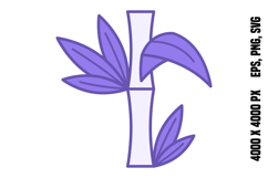 Colored Bamboo Icon Product Image 1