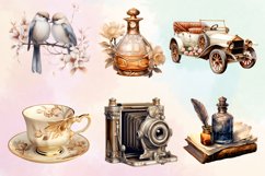 Vintage Antique Aesthetic Clipart Bundle Product Image 3