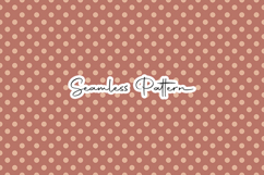 Neutral Polka Dot Seamless Pattern Product Image 5