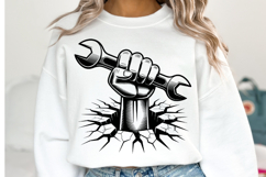 Mechanic Svg Design | Svg Cut Files | Shirt Svg Product Image 1