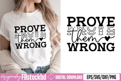 Prove Them Wrong SVG Product Image 1