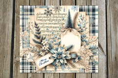 Vintage Christmas | 4 xmas Sublimation Tumbler Designs Product Image 2