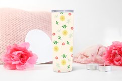 Field Flowers 20 Oz Skinny Tumbler PNG Product Image 1