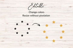 Star Circle Frame SVG Product Image 2