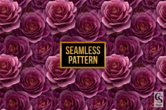 Glitter Pink Roses Digital Papers Product Image 2