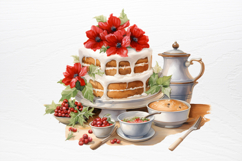 Christmas Holiday Baking Clipart PNG Product Image 2